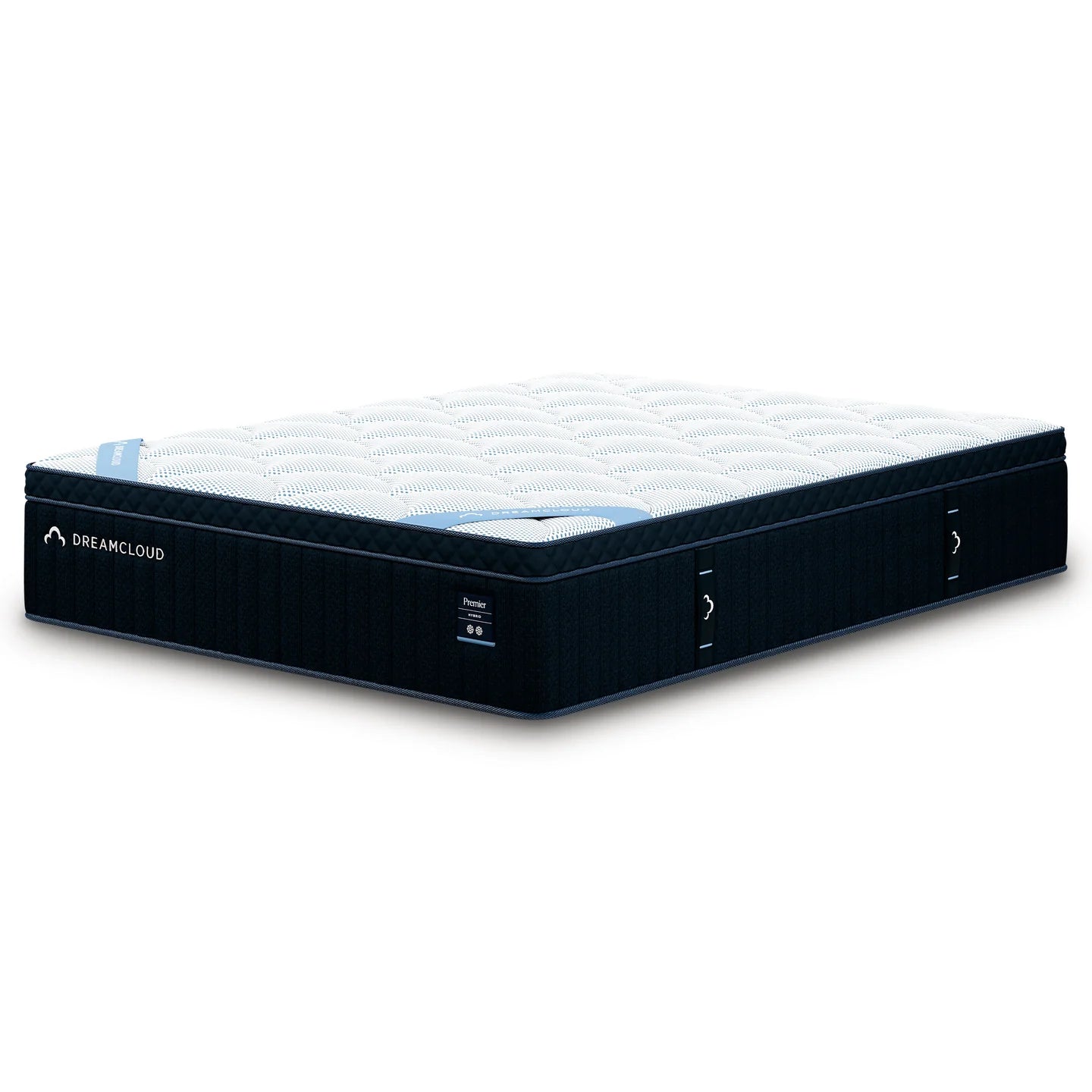 iDealBed Smart 5i Custom Adjustable Bed Base & DreamCloud Premier 13 inch Medium Firm Hybrid Mattress (Bundle Price)