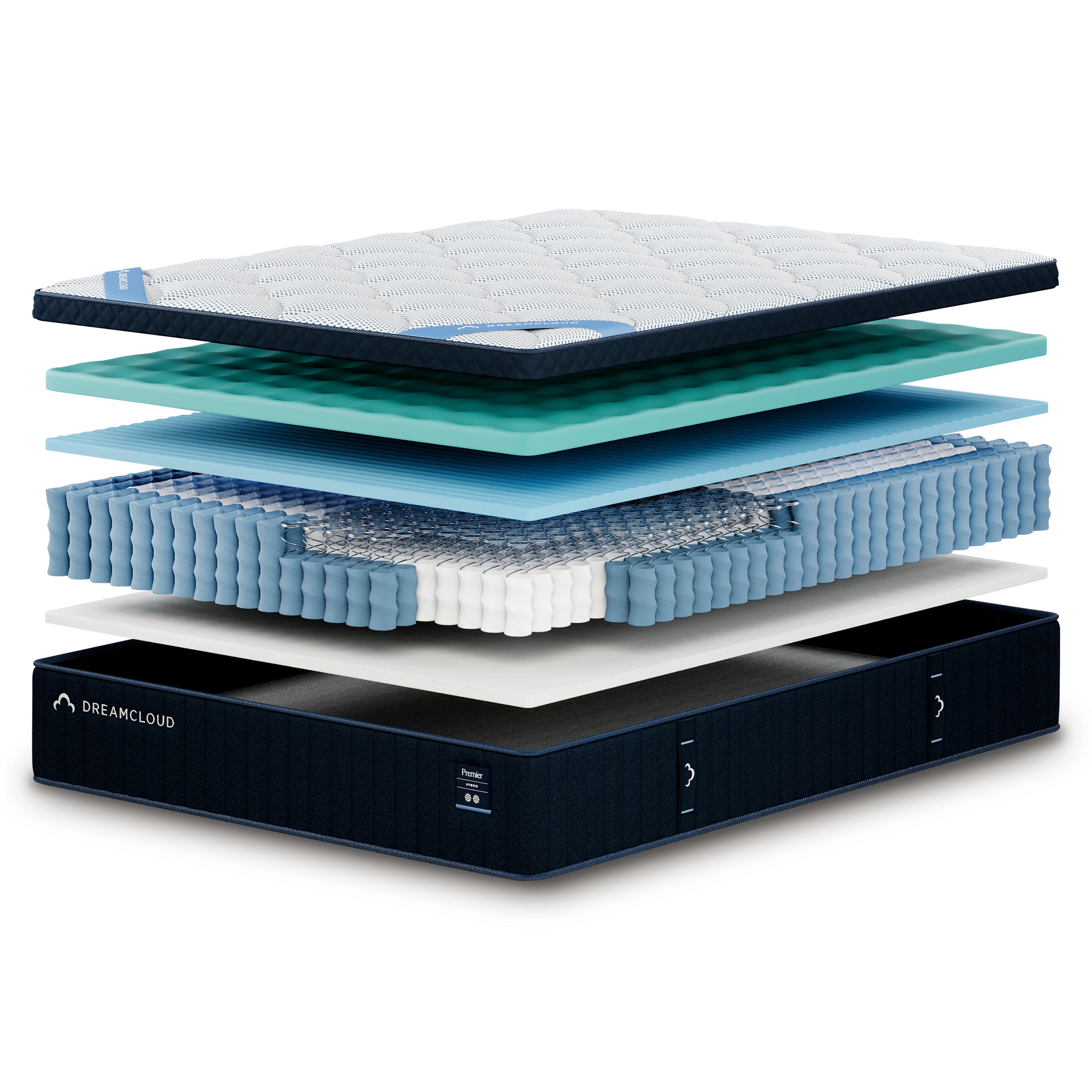 DreamCloud Premier 13 inch Medium Firm Hybrid Mattress