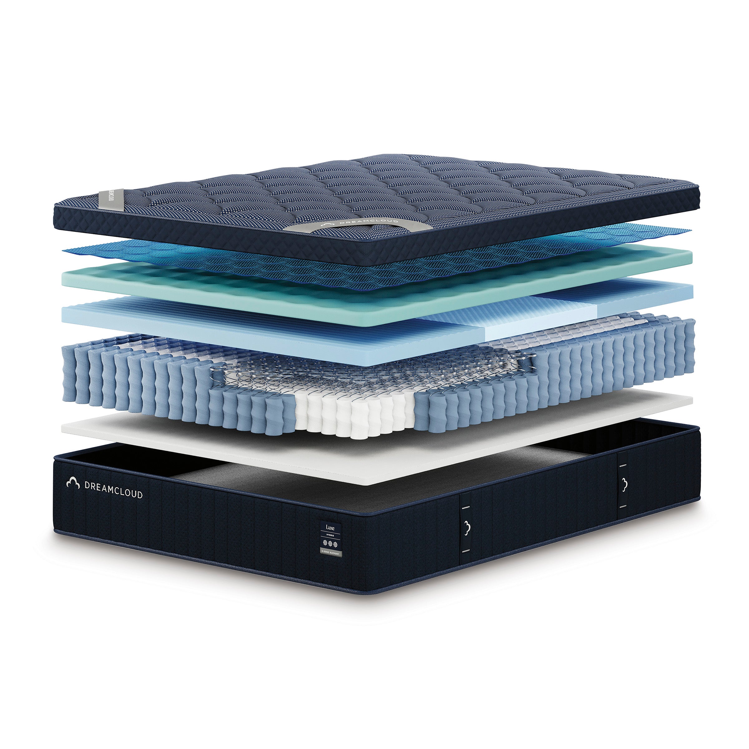 DreamCloud Luxe 14 inch Medium Hybrid Mattress