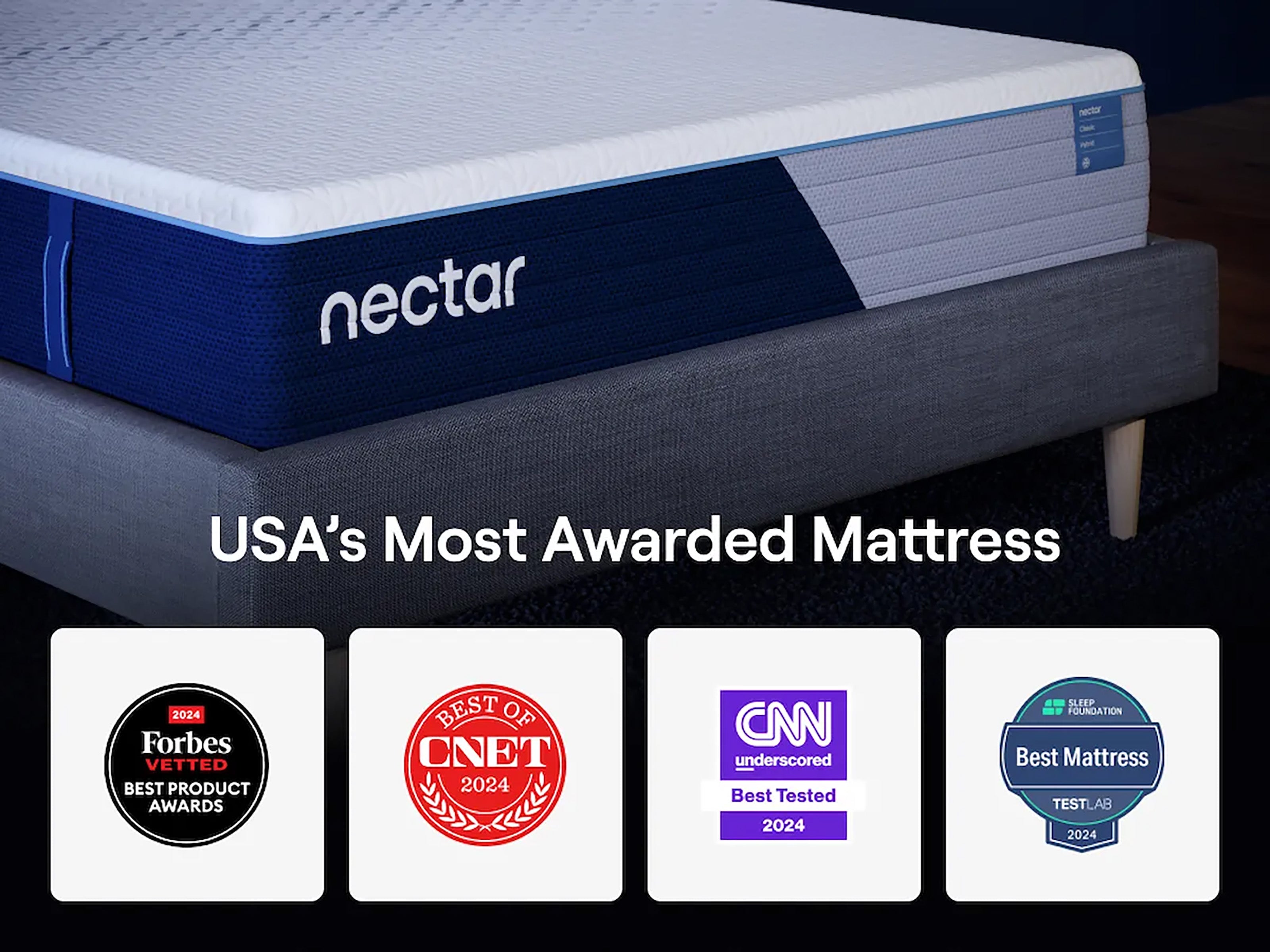 Nectar Classic Hybrid Firm 12" Mattress