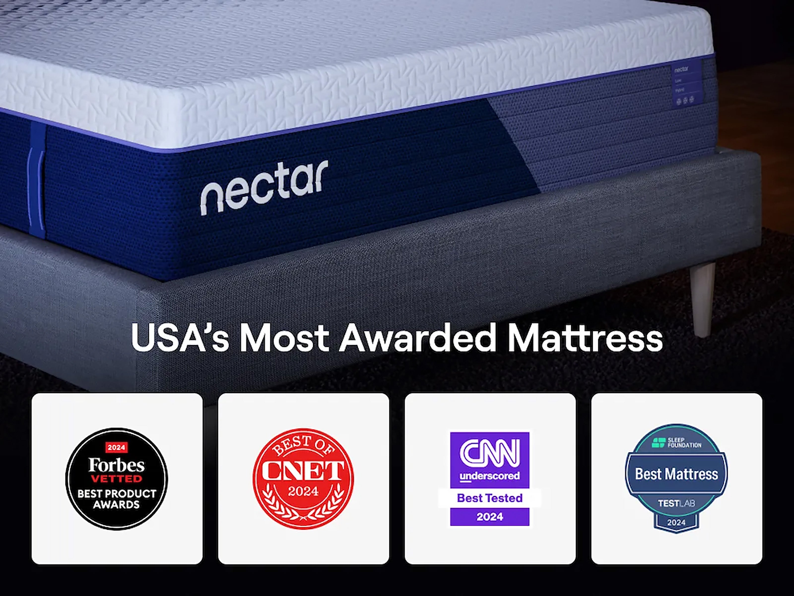 Nectar Luxe Hybrid Medium Plush 14" Mattress