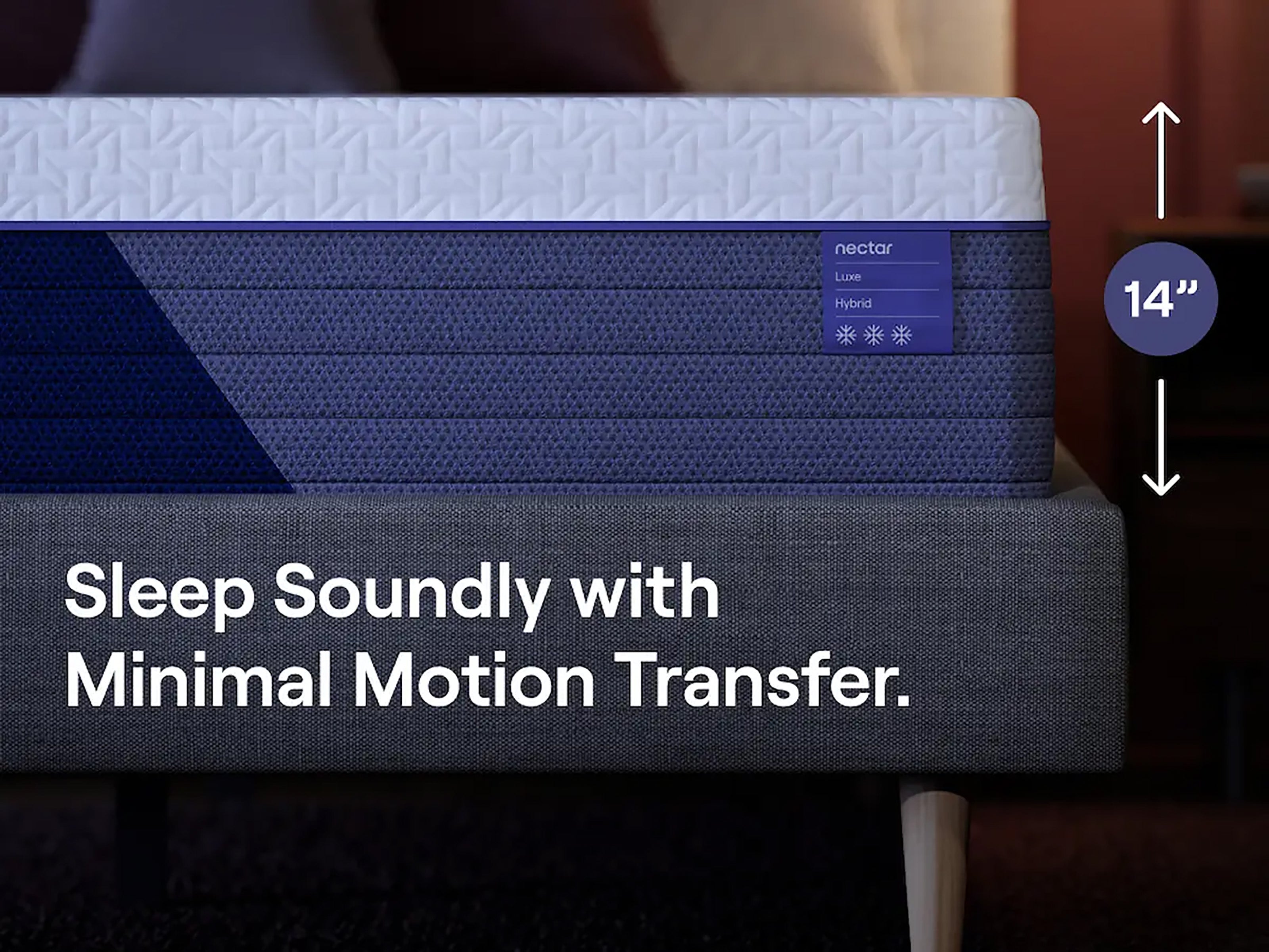 Nectar Luxe Hybrid Medium Plush 14" Mattress