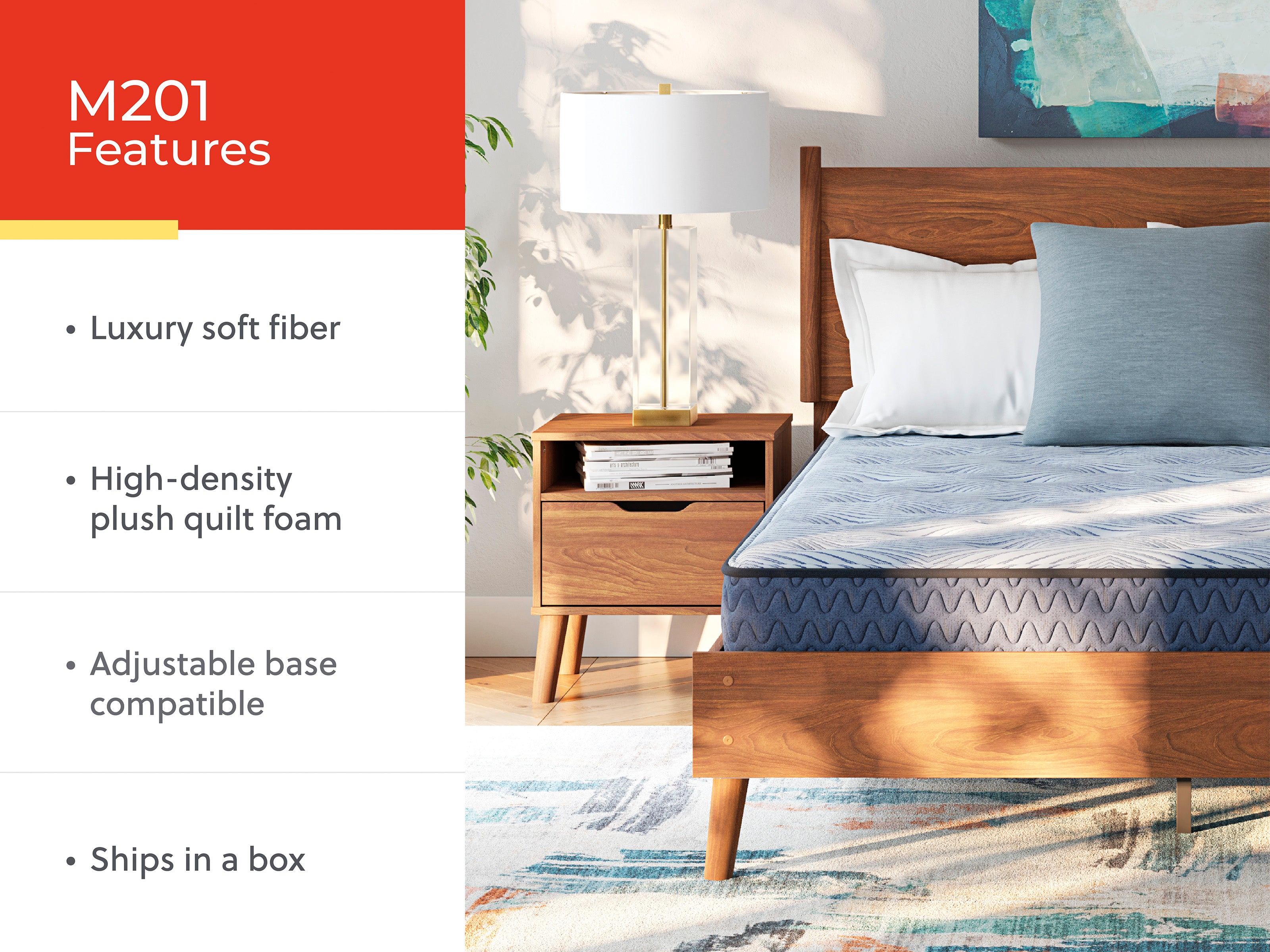 Peak 2.0 Bonnell 8 inch Medium Mattress by Ashley