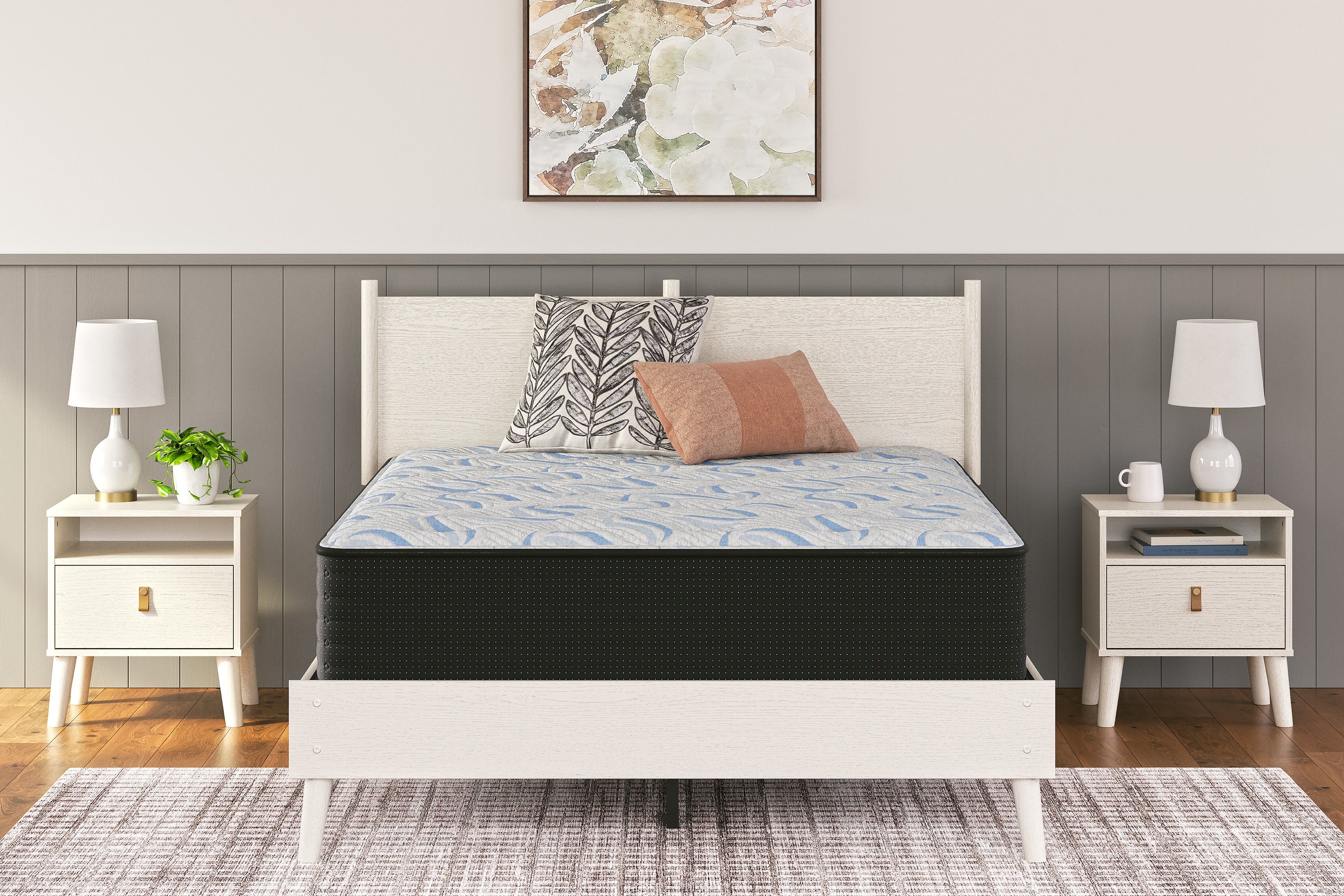 Elite Springs 14 inch Plush Mattress by Ashley