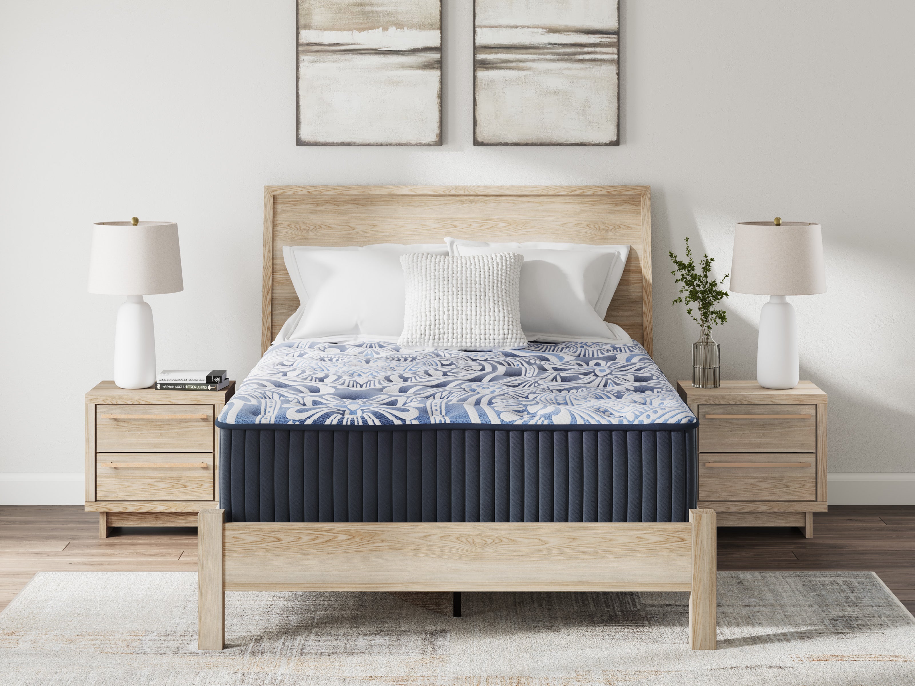 Luxe 2.0 Blue 15 inch Mattress by Ashley