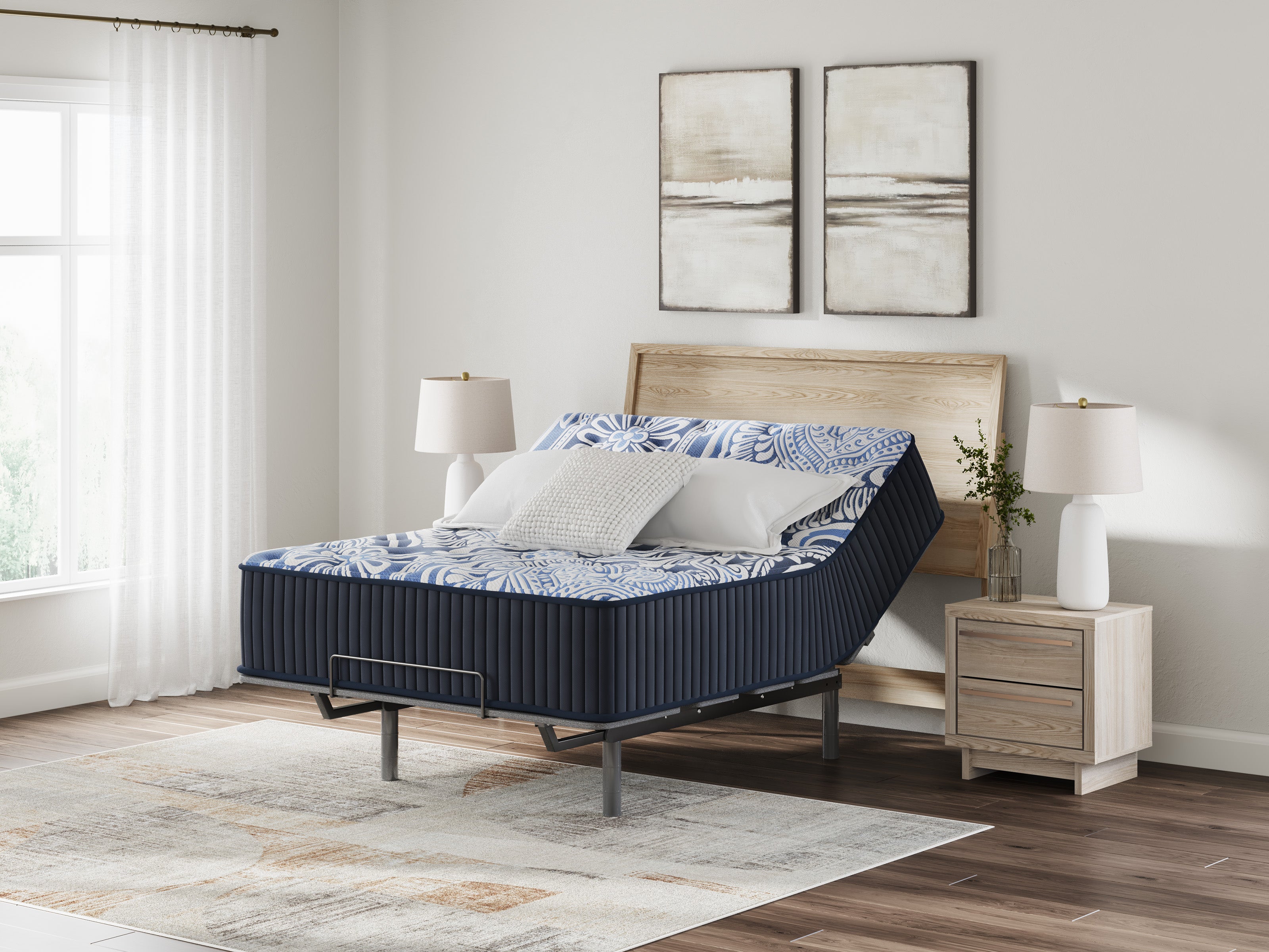 Luxe 2.0 Blue 15 inch Mattress by Ashley