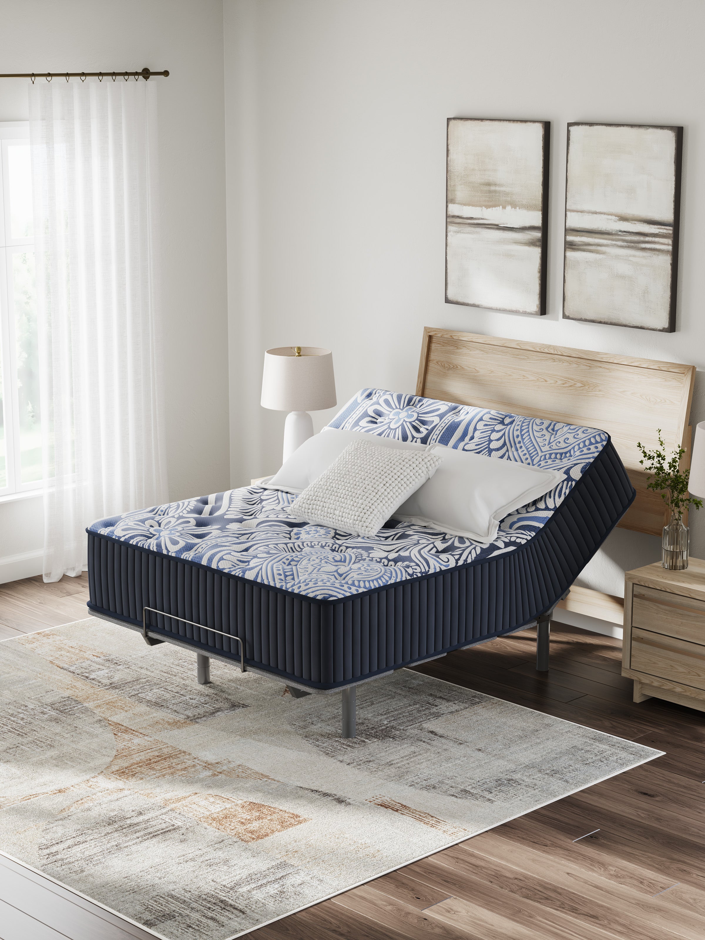 Luxe 2.0 Blue 15 inch Mattress by Ashley