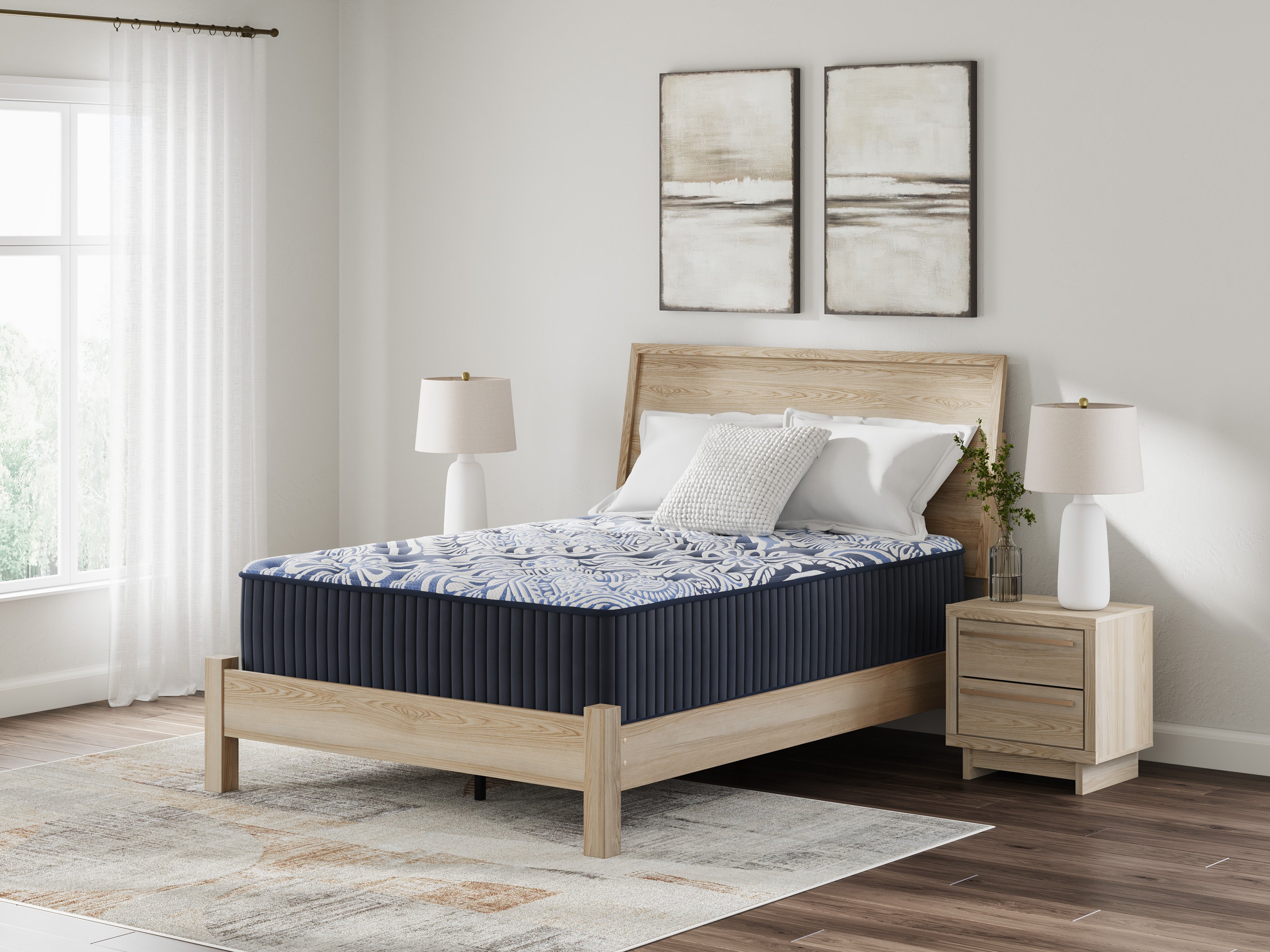 Luxe 2.0 Blue 15 inch Mattress by Ashley