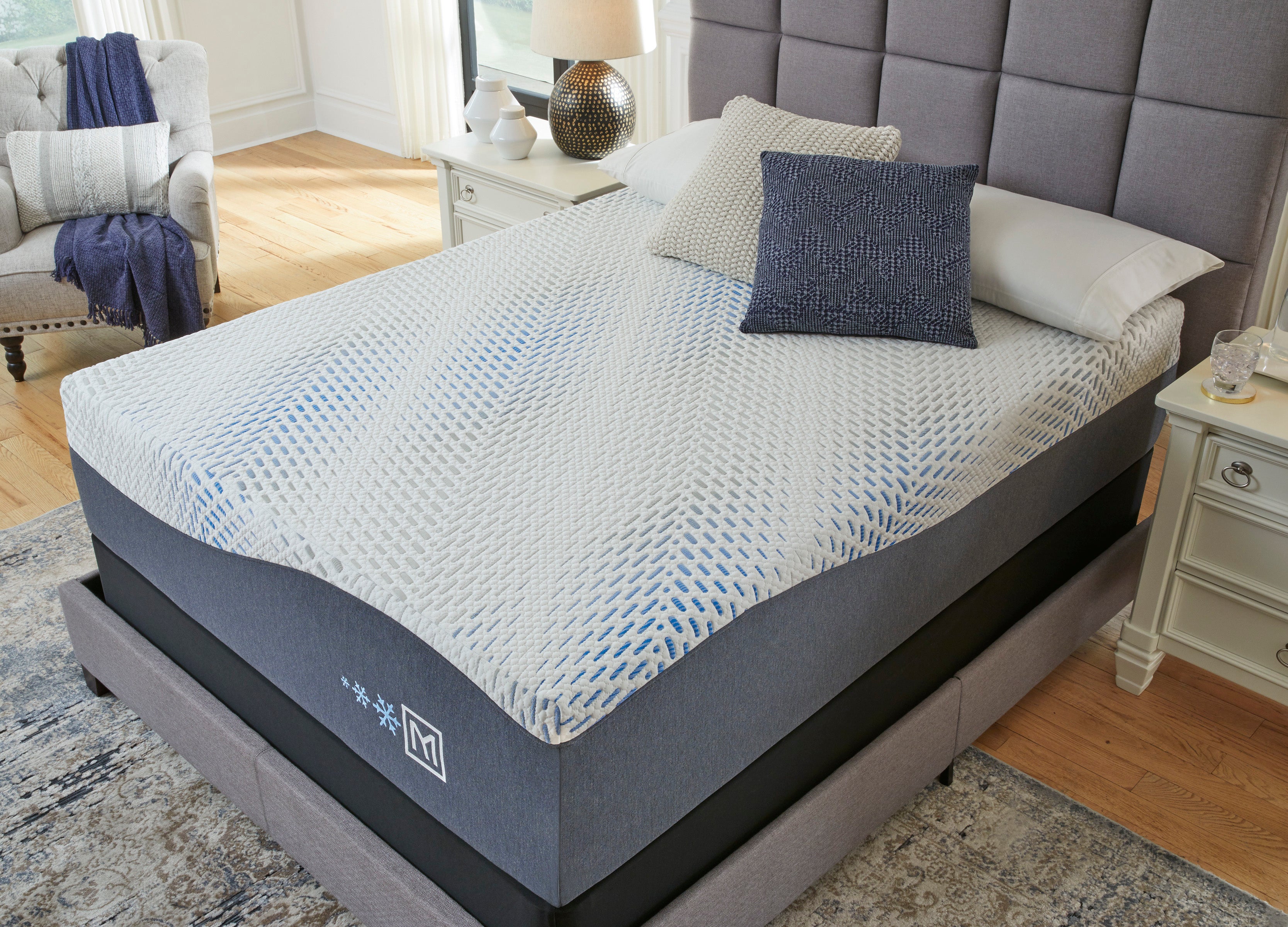 Millennium Luxury Plush 15 inch Gel Latex Hybrid Mattress by Ashley