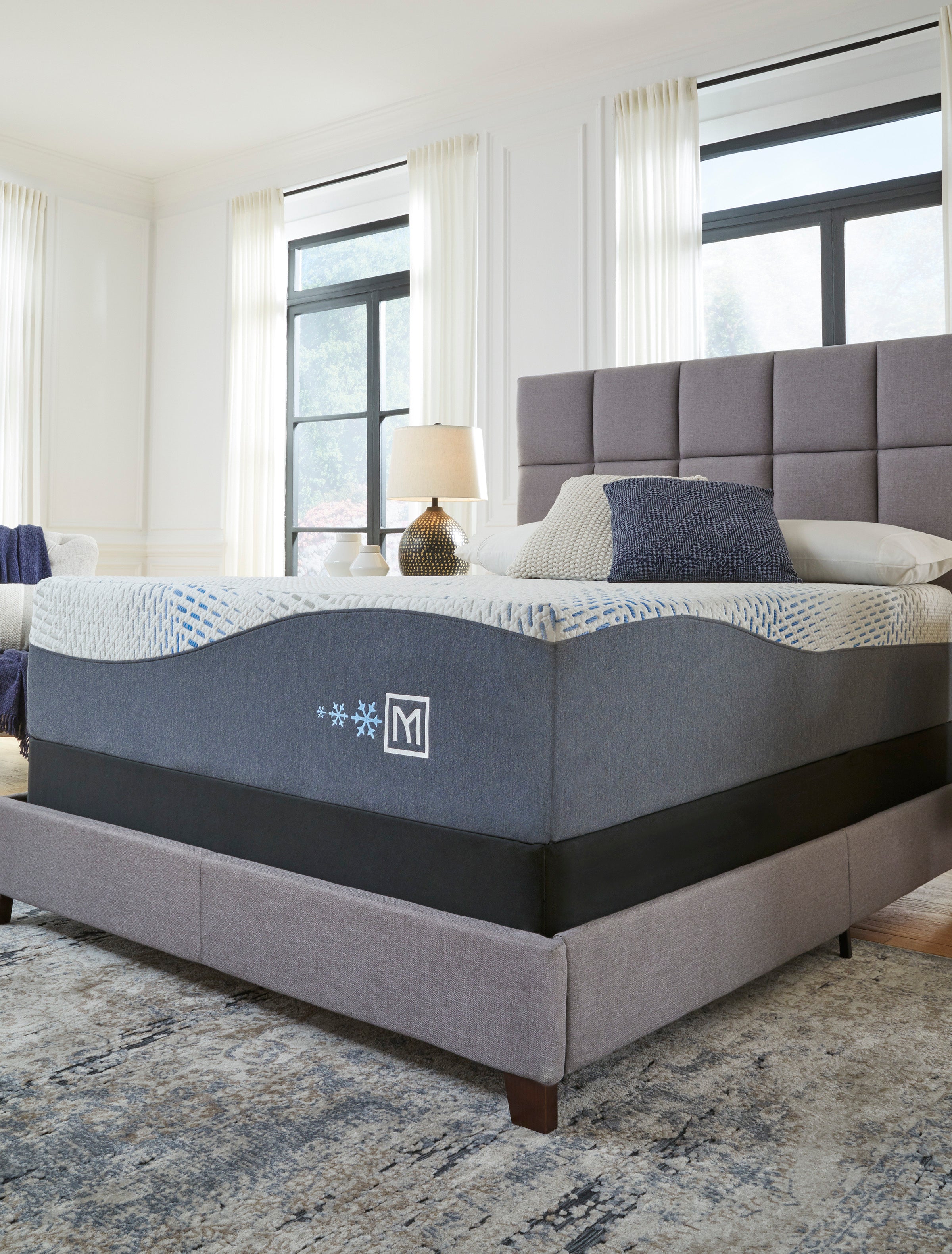 Millennium Luxury Plush 15 inch Gel Latex Hybrid Mattress by Ashley