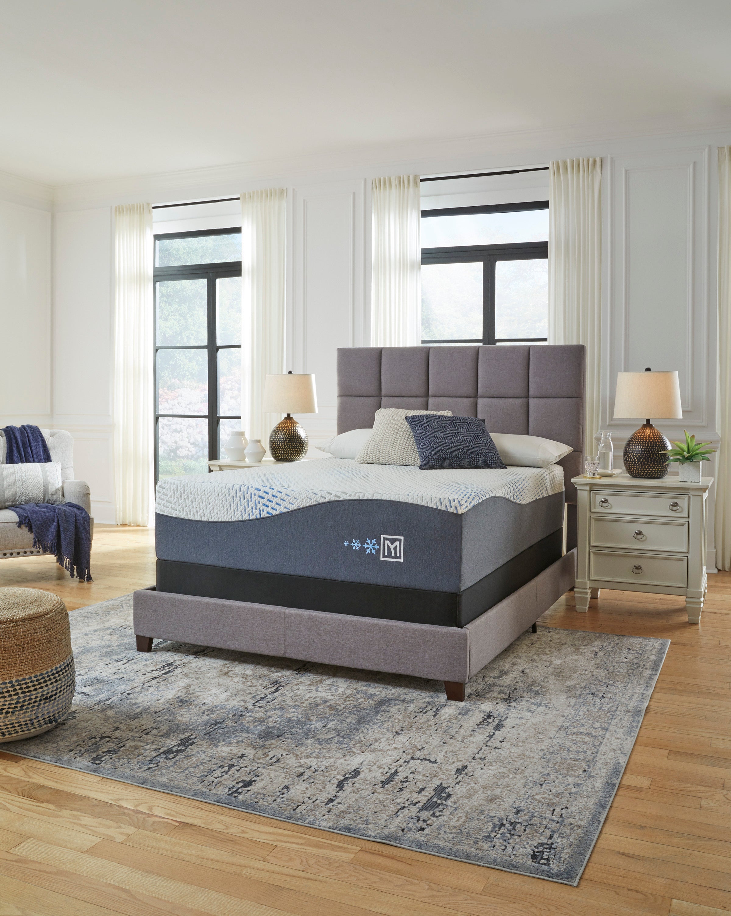 Millennium Luxury Plush 15 inch Gel Latex Hybrid Mattress by Ashley