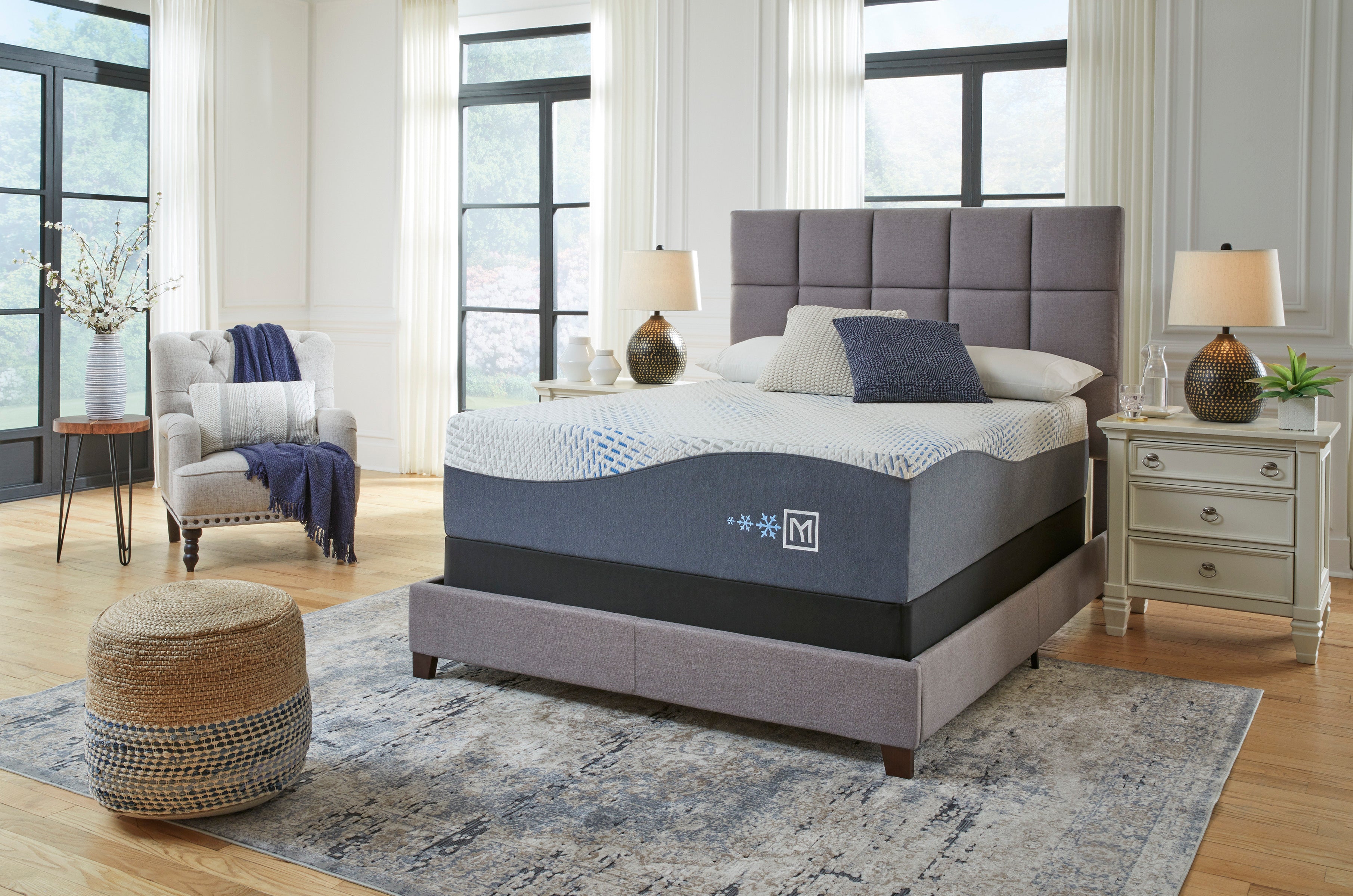 Millennium Luxury Plush 15 inch Gel Latex Hybrid Mattress by Ashley