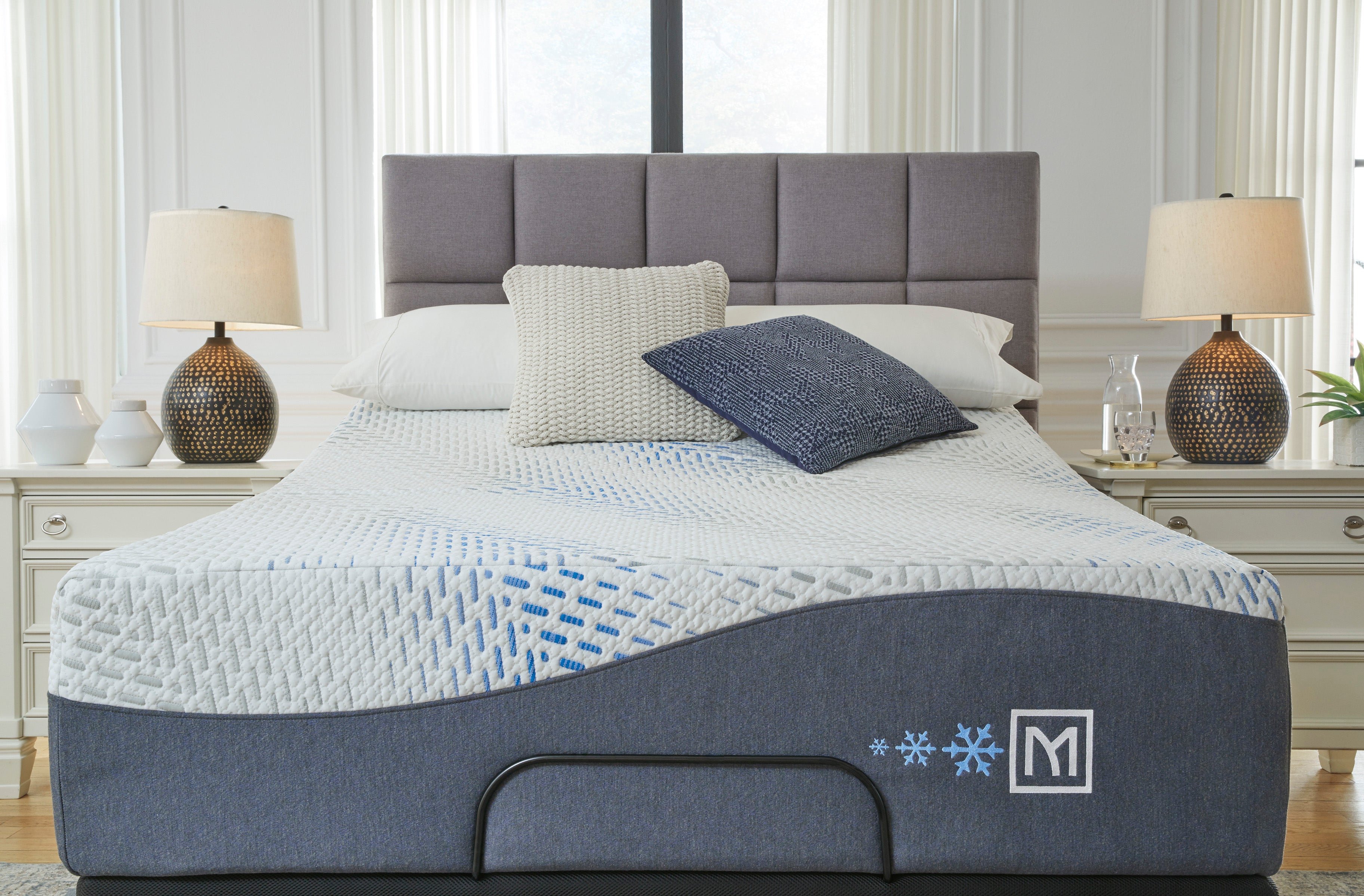 Millennium Luxury Plush 15 inch Gel Latex Hybrid Mattress by Ashley