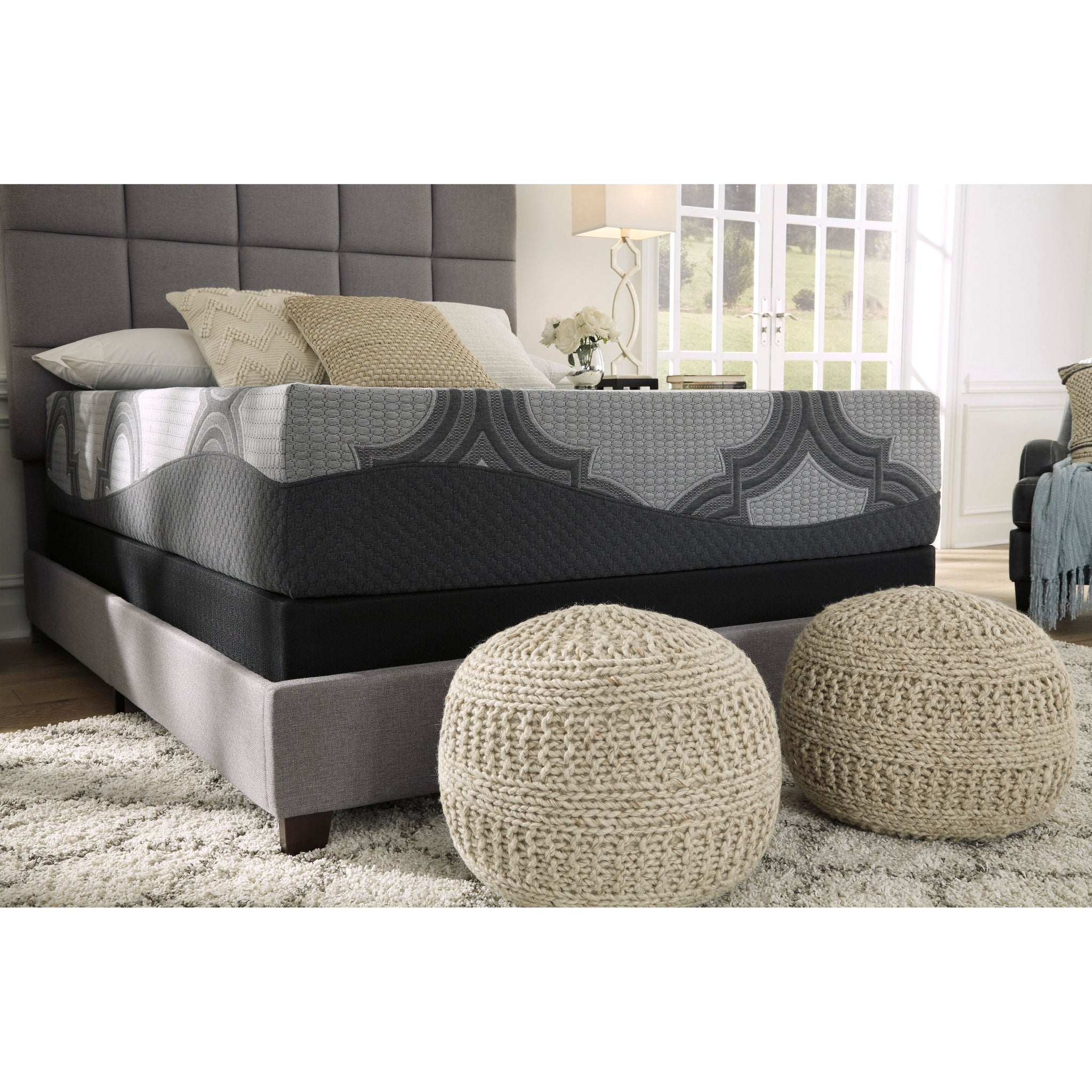 Ashley Mygel 12 Inch Hybrid Luxury Firm Mattress