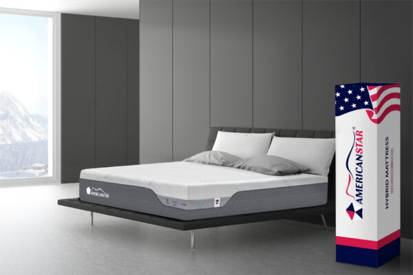 Americanstar Primerest Firm Breathable Cooling 11.5” Hybrid Mattress