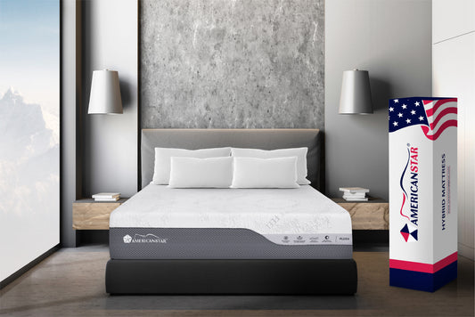 Primerest Plush Breathable Cooling 13.5” Hybrid Mattress