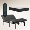 4i Custom Adjustable Bed iDealBed & Ashley Sierra Sleep Limited Edition 12 Inch Mattress (Bundle Price)