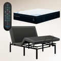 iDealBed Smart 5i Custom Adjustable Bed Base & DreamCloud Premier 13 inch Plush Hybrid Mattress (Bundle Price)