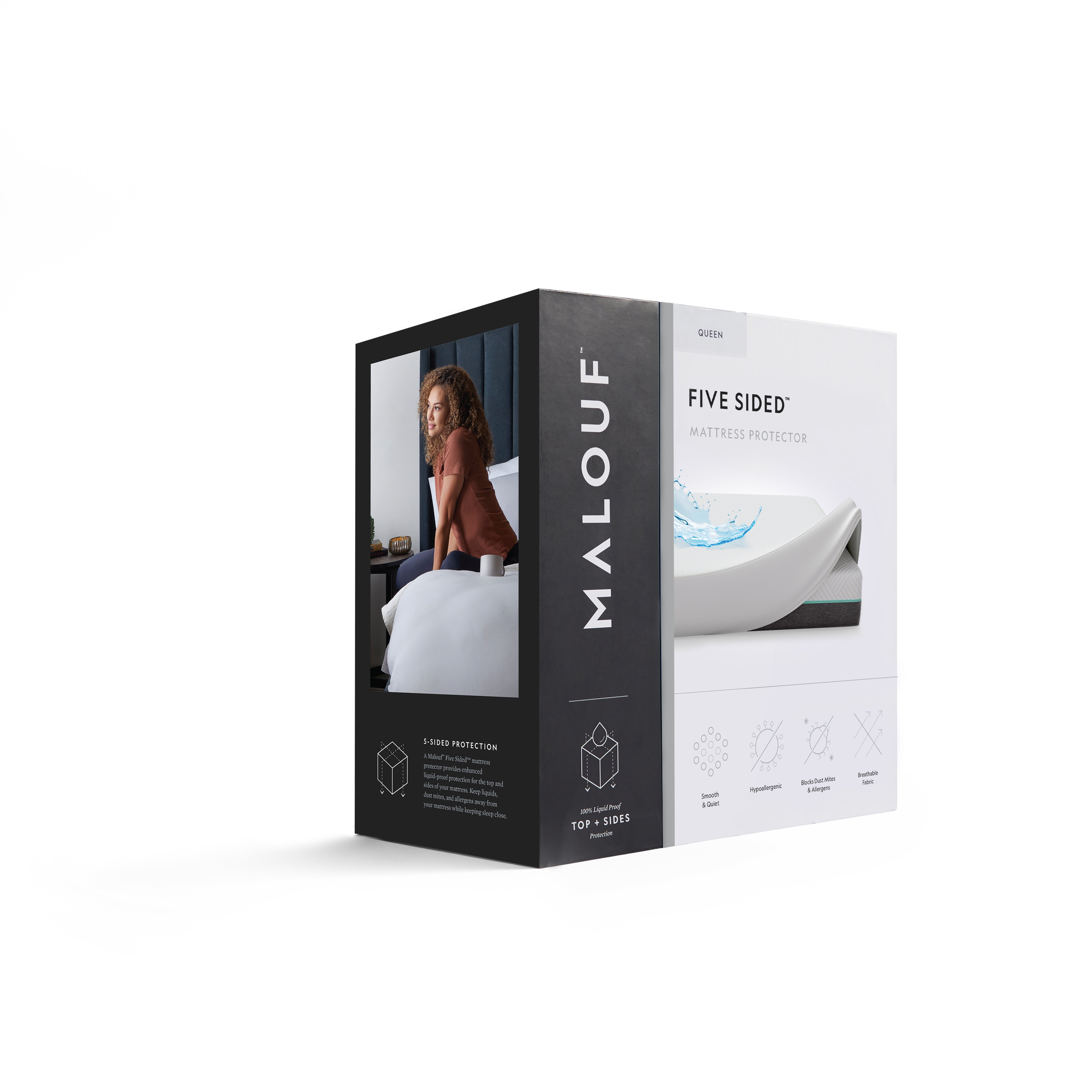 Five Sided™ Mattress Protector by Malouf