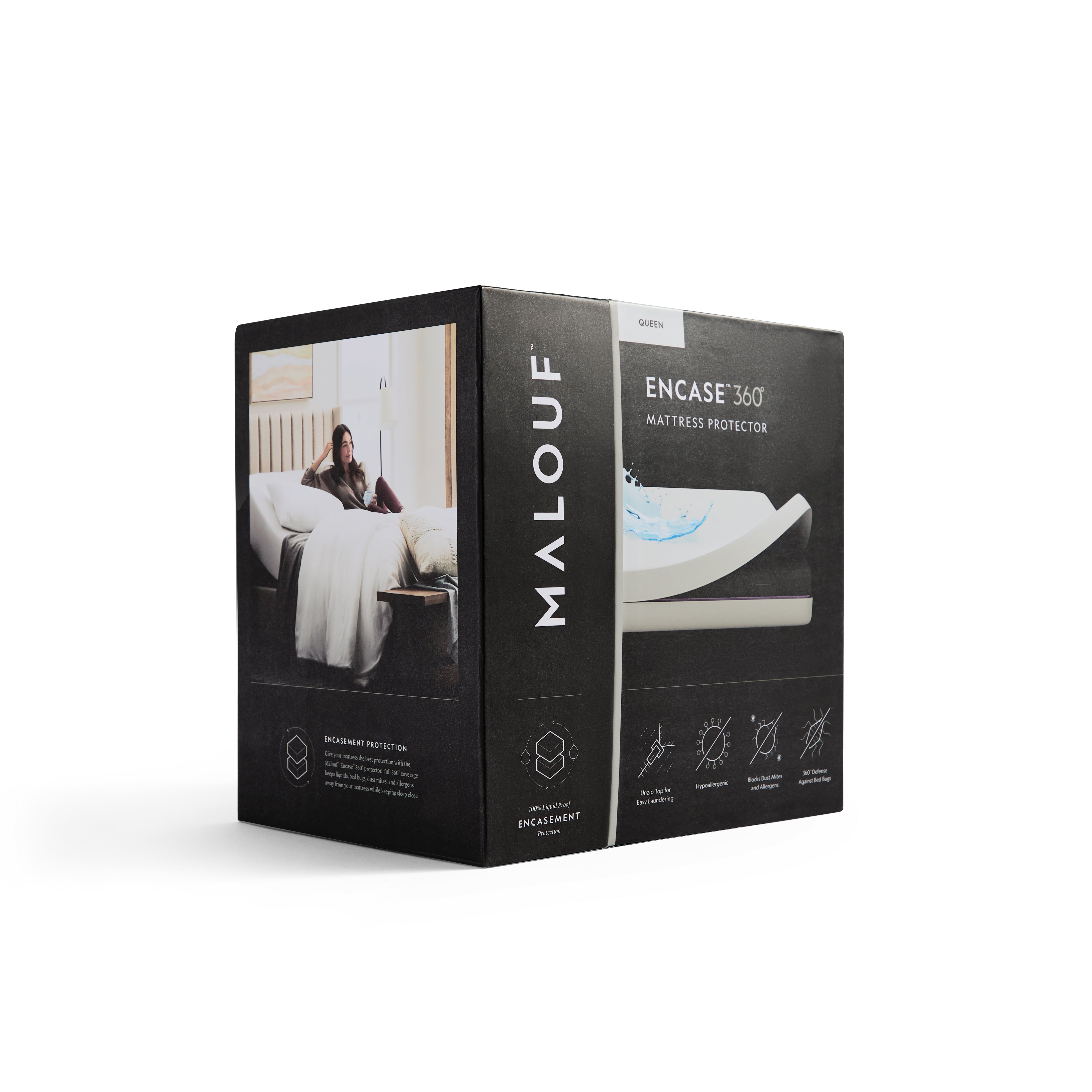 Encase™ 360 Mattress Protector by Malouf