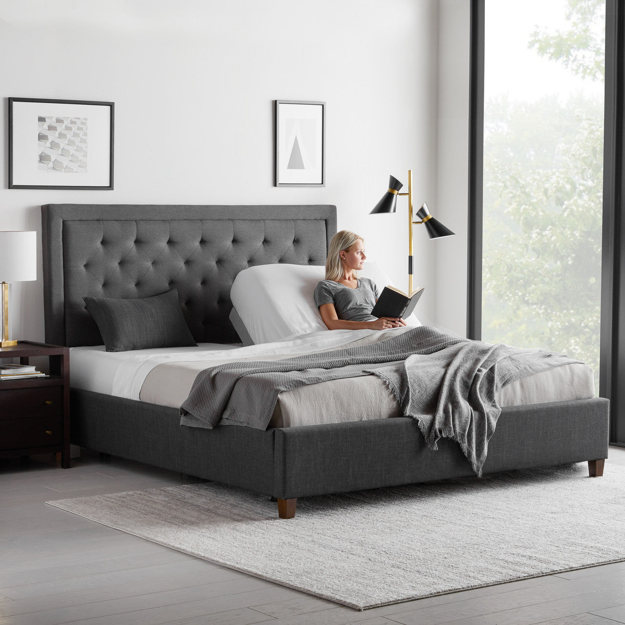 M555 Adjustable Bed Base by Malouf