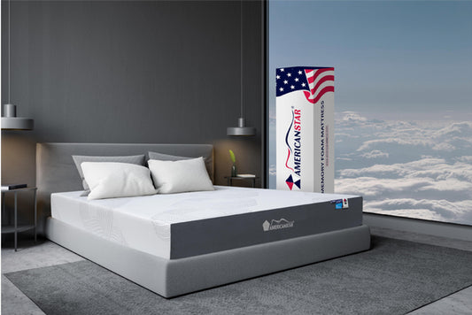 Americanstar Capella Plush 10”  Cool Gel Memory Foam Mattress