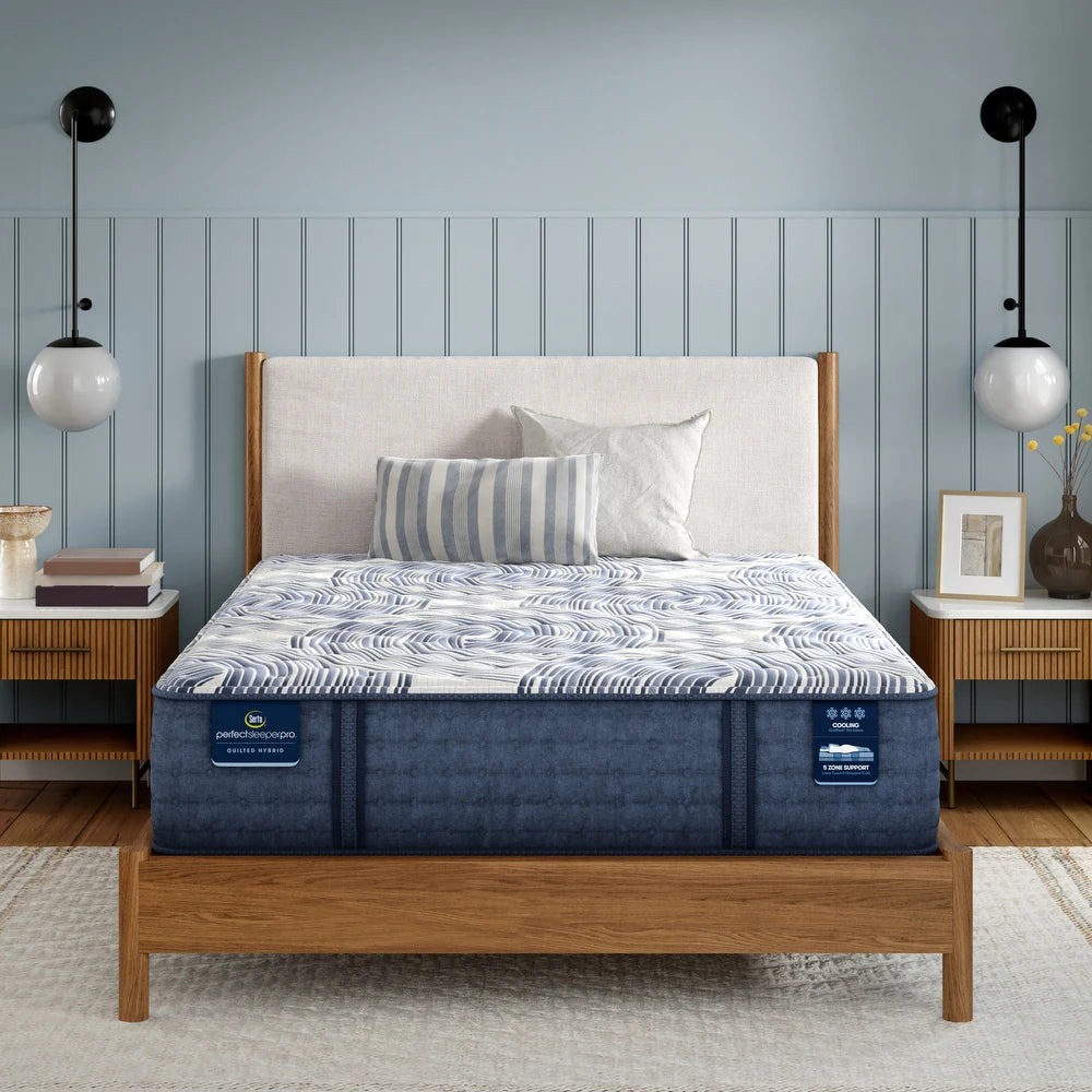 Serta Perfect Sleeper Pro Geneva 13.5 Inch Latex Hybrid Firm Mattress