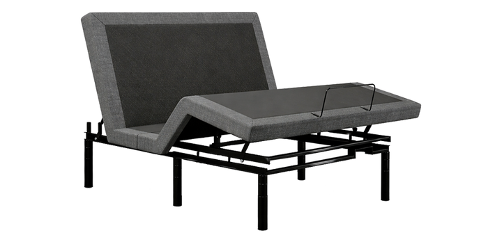 iDealBed Smart 3i Custom Adjustable Bed Base articulated in Zero-Gravity position with head and foot sections elevated.