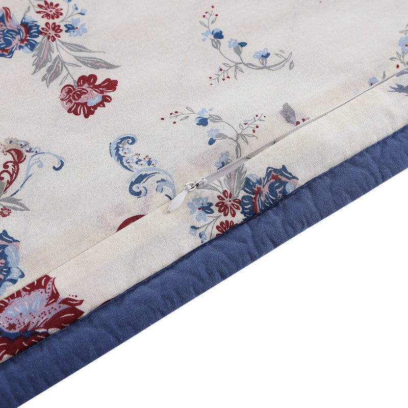 Patchwork Bandana Reversible 3Pc Quilt Set By HiEnd Accents