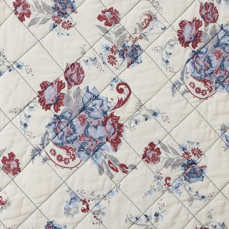 Patchwork Bandana Reversible 3Pc Quilt Set By HiEnd Accents