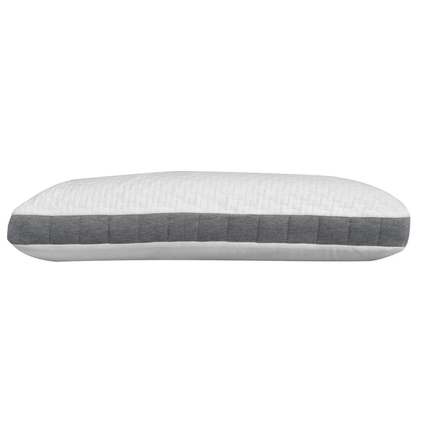 Bamboo Charcoal and Cooling Gel Memory Foam Pillow- 2 Sided Pillow By South Bay