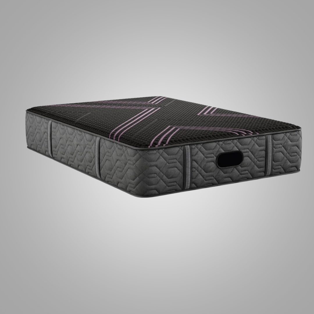 iDealBed Smart 5i Custom Adjustable Bed Base & Black Hybrid Series Two Plush 14" Mattress (Bundle Price)
