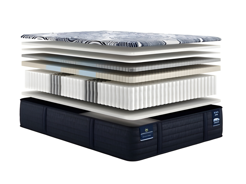 Perfect Sleeper Pro Edinburgh 15 Inch Latex Hybrid Plush Pillow Top Mattress