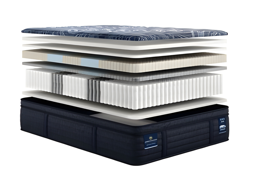 Perfect Sleeper Pro Valais 15 Inch Latex Hybrid Plush Pillow Top Mattress
