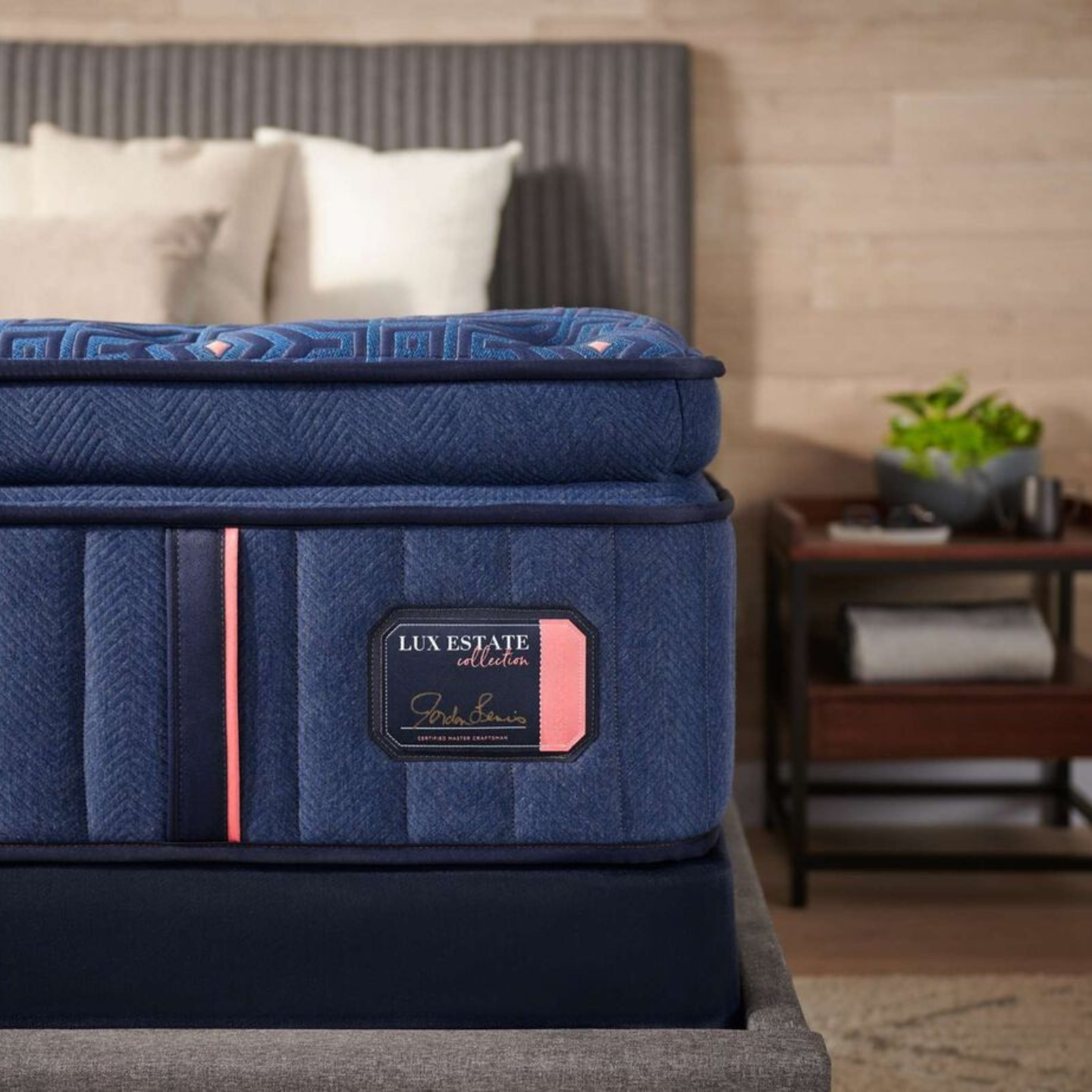 CLOSEOUT - Lux Estate® 16" Firm Euro Pillow Top Mattress