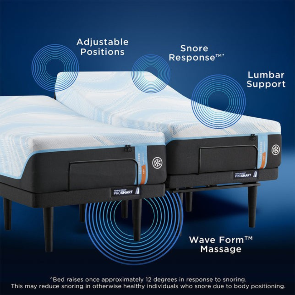 Closeout - Ergo ProSmart™ Wave Massage Adjustable Bed Base