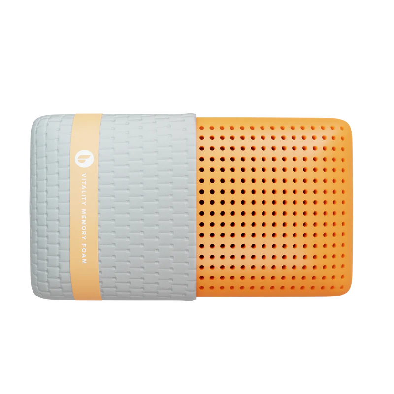 Vitality Memory Removable and Washable Padded Cooling Cover Pillow