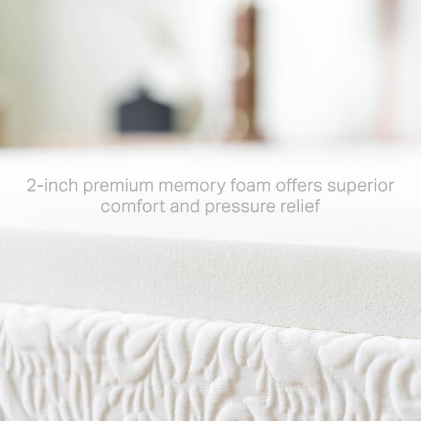 Weekender 2" Memory Foam Mattress Topper by Malouf