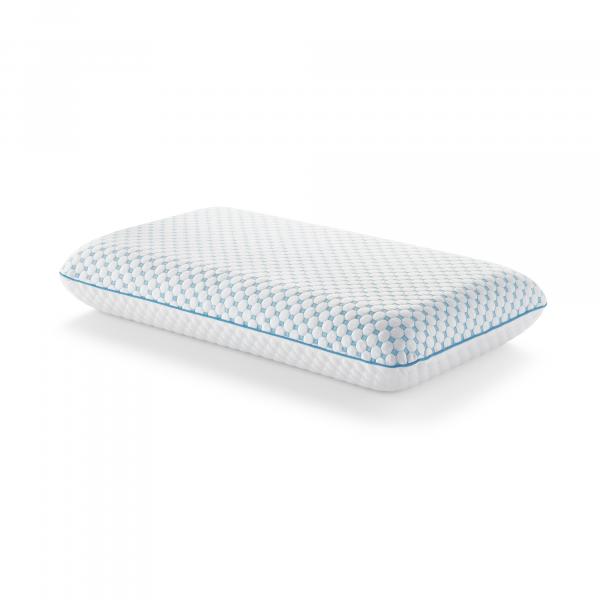 Hyperchill™ Technology Gel Memory Foam Pillow + Reversible Cooling Cover by Malouf