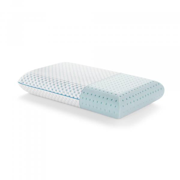 Hyperchill™ Technology Gel Memory Foam Pillow + Reversible Cooling Cover by Malouf