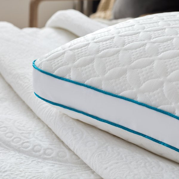 Malouf FlexFill Foam Fiber Pillow With HyperChill Cover