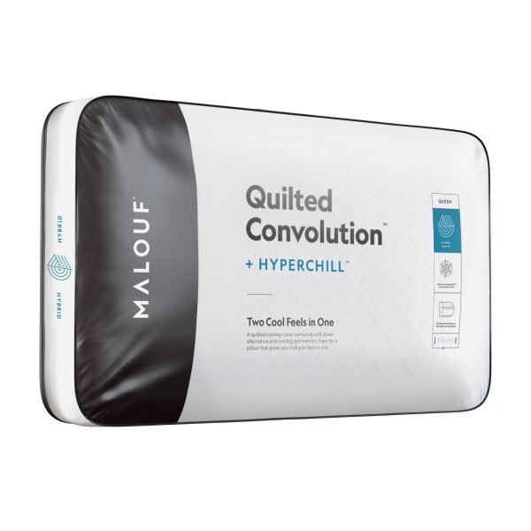 Malouf QUILTED CONVOLUTION™ PILLOW