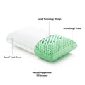Malouf Zoned ActiveDough + Peppermint Pillow