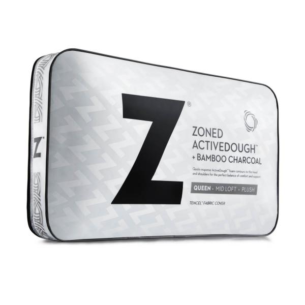 Malouf Zoned ActiveDough + Bamboo Charcoal Pillow