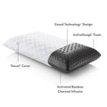 Malouf Zoned ActiveDough + Bamboo Charcoal Pillow