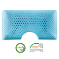 Malouf Shoulder Zoned Gel Dough® Pillow – Ergonomic Memory Foam Pillow