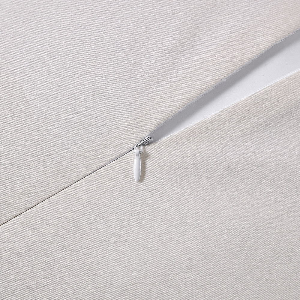 Chenille Herringbone Bedding Comforter / Duvet Cover Set By HiEnd Accents