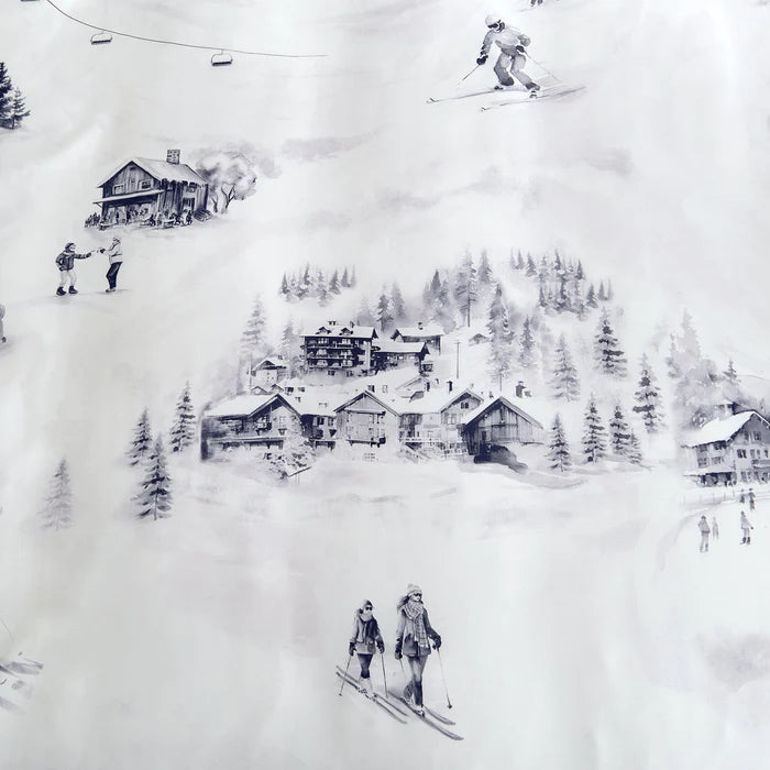 Ski Toile Lyocell Bedding Set HiEnd Accents