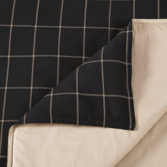 Windowpane Plaid Bedding Set HiEnd Accents