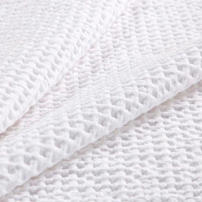 Waffle Weave Duvet Cover Set HiEnd Accents